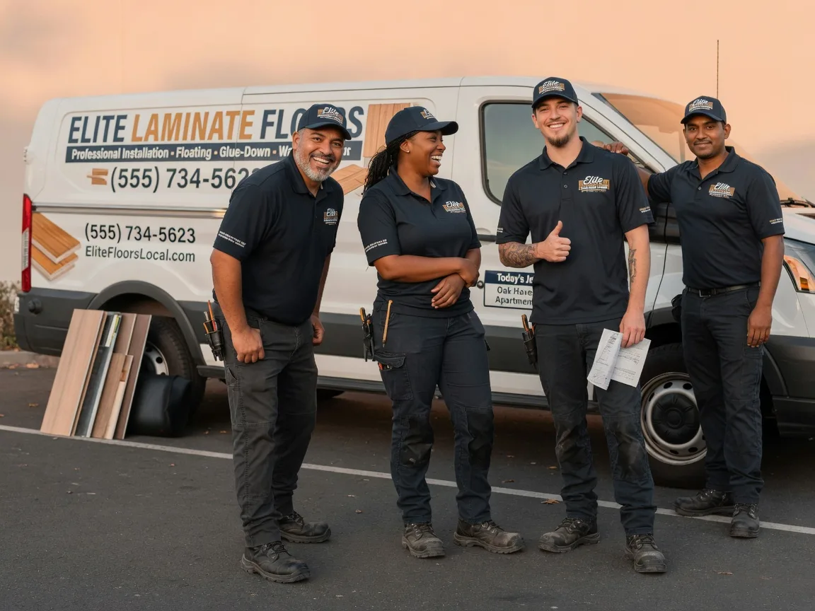 Laminate flooring installation company in Wrightstown, WI